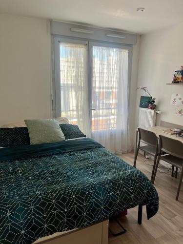 Bright studio with terrace