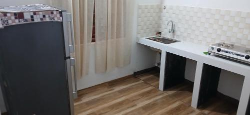 Nhà bếp/bếp nhỏ tại Budha Garden