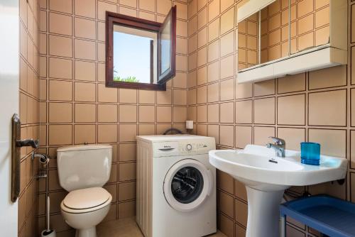 Et badeværelse på Villa Celia