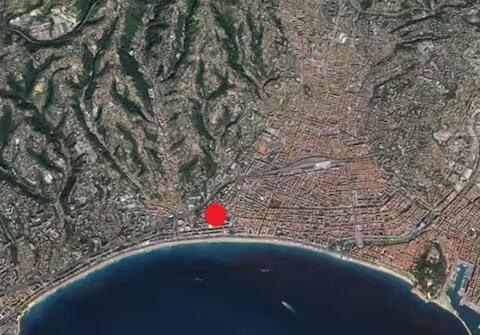 1 chambre chez l'habitant, vue mer, ville et plage