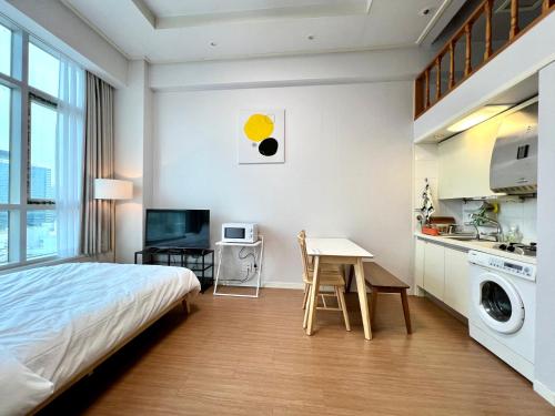 Køkken eller tekøkken på Holiday In Seoul