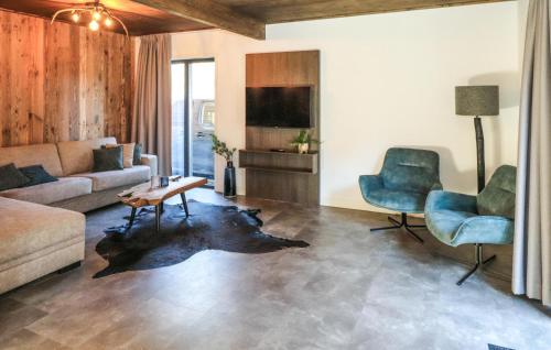 Χώρος καθιστικού στο Chalet 120M²