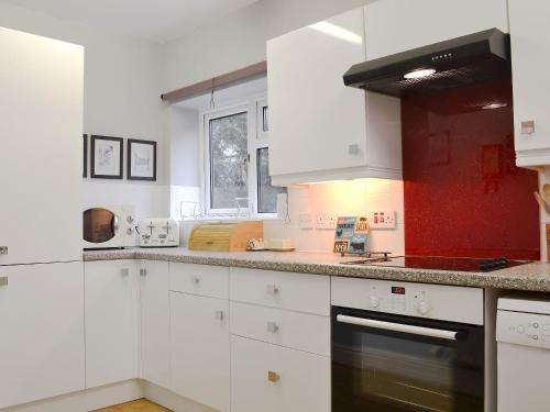 Køkken eller tekøkken på Damson Lodge