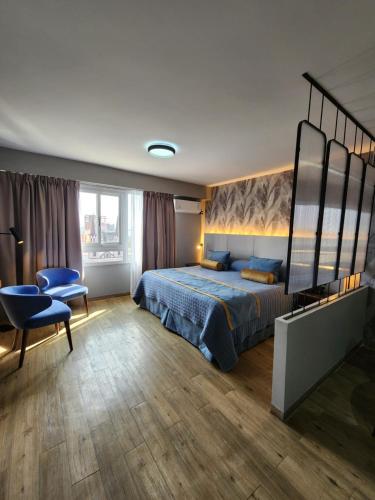 Giường trong phòng chung tại Hotel Continental