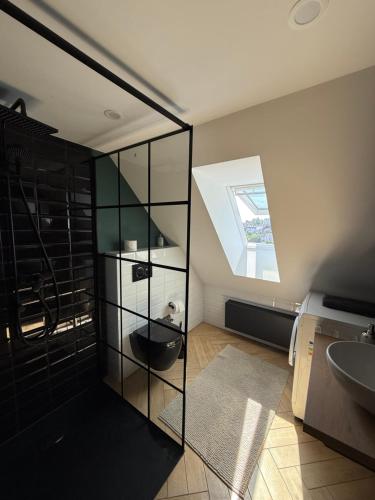 Postel nebo postele na pokoji v ubytování Monteur-Base Pirmasens