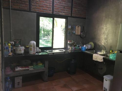 Η κουζίνα ή μικρή κουζίνα στο Peaceful house surrounding by nature