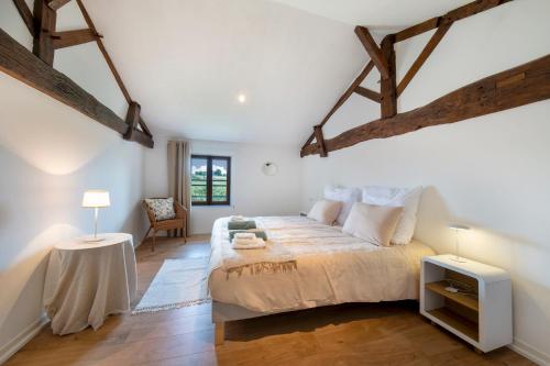 Ένα ή περισσότερα κρεβάτια σε δωμάτιο στο Langlade Estate