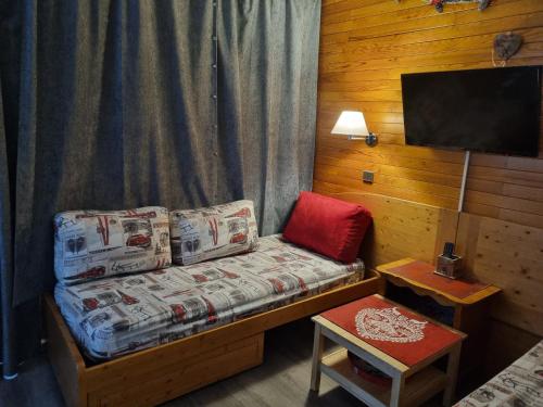 Appartement ski aux pieds, 4 pers, balcon, animaux admis