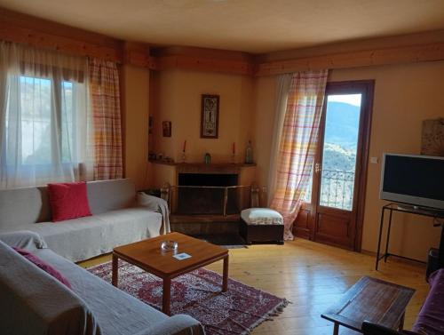 Μια τηλεόραση ή/και κέντρο ψυχαγωγίας στο Chrysanthemo House