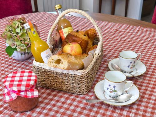 Mad på bed and breakfast-stedet eller i nærheden