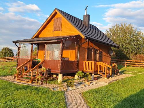 Domek całoroczny Hanka 32 - jacuzzi, sauna, altana i grill