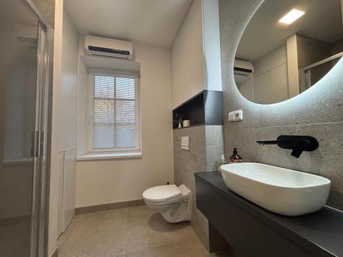 Ένα μπάνιο στο Apartmány Atrium