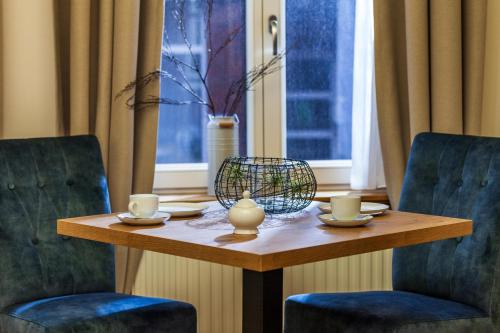 Χώρος καθιστικού στο Commandeur-Huus Wohnung 2