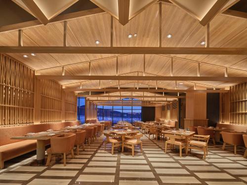 Restaurace v ubytování Hilton Altay Hemu