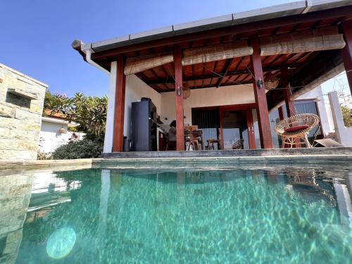 Swimmingpoolen hos eller tæt på Casamudera