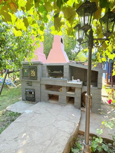 Κήπος έξω από το Presidential Apartment