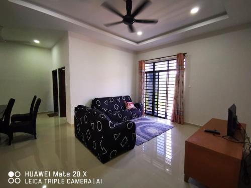 Χώρος καθιστικού στο Melur Guesthouse