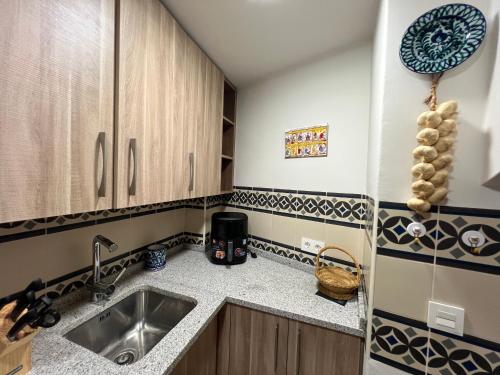 Kuchyň nebo kuchyňský kout v ubytování Todimer Casa encanto