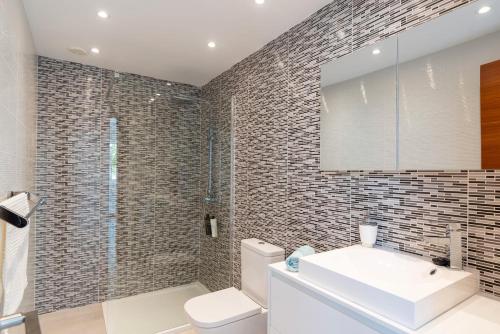 Et badeværelse på Casa Deleil