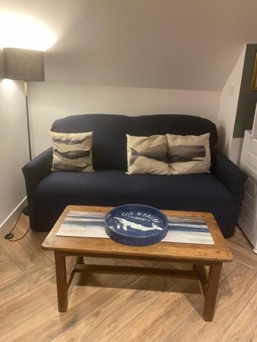 Χώρος καθιστικού στο Gîtes d Izel2 entre terre et mer prés d'un golf