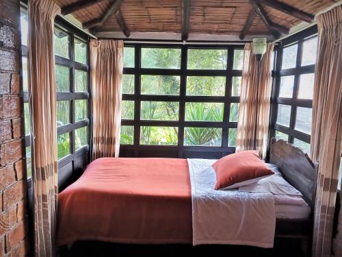 Voodi või voodid majutusasutuse Finca La Mara toas