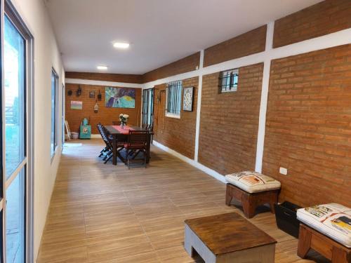 Χώρος καθιστικού στο Casa en villa amancay, villa general belgrano