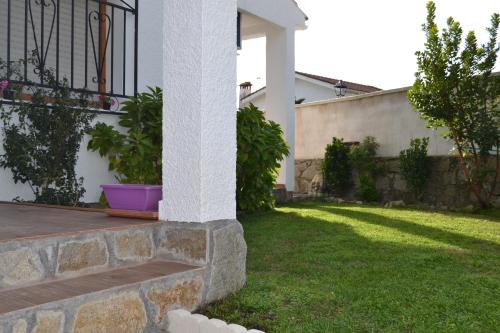 Zahrada ubytování La lechuza blanca