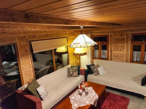 Khu vực ghế ngồi tại Beskidzka sielanka