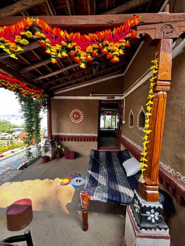 منطقة جلوس في Kirti kewat Homestay