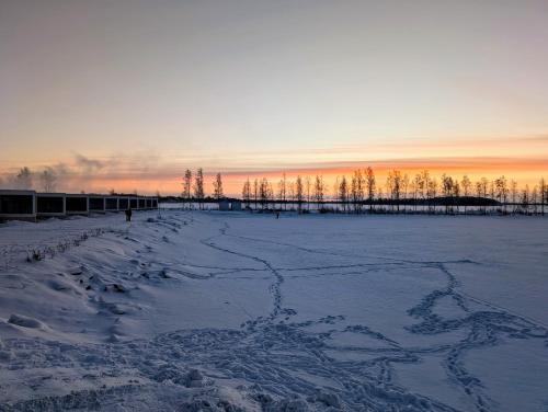 Wonderful,warm & big apartment in Kemi city center trong mùa đông