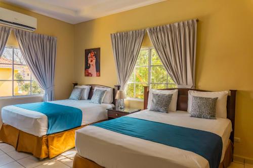 Voodi või voodid majutusasutuse Art Hotel Boutique toas