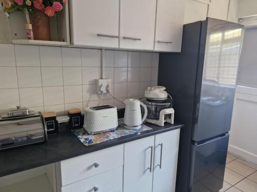 Η κουζίνα ή μικρή κουζίνα στο Central, Spacious GF Apartment, access to N1,N2,M5