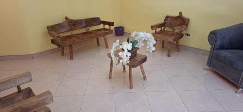 Część wypoczynkowa w obiekcie Mi nuevo San Juan