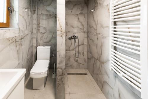 Koupelna v ubytování Apartmani ZOV GOLIJE