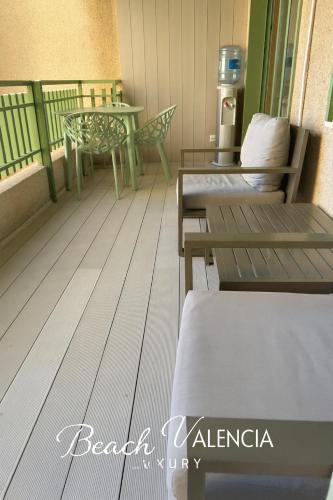 BEACH VALENCIA LUXURY B7-23 Apartment with terrace and sea views