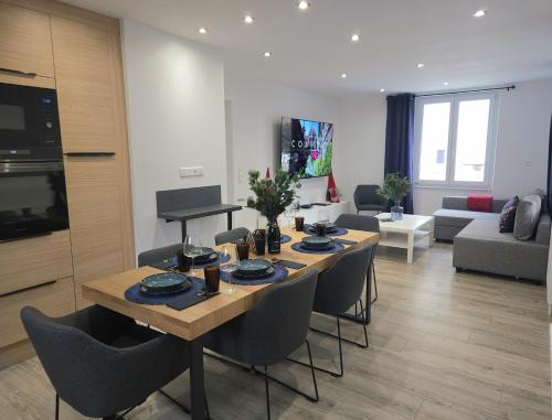 Appartement Familial- T3 LUXE- Borne VE- Recharging Station - 5min de la Gare- Colmar