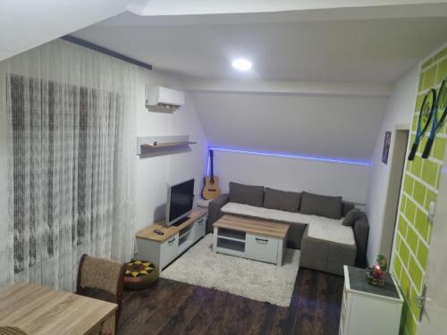 Khu vực ghế ngồi tại Princeza apartman