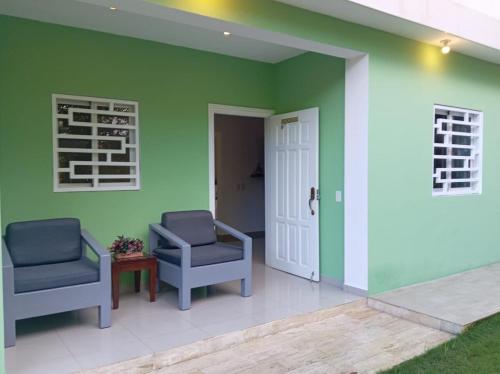 Χώρος καθιστικού στο Casa Brisa del Río