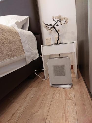 Postel nebo postele na pokoji v ubytování Apartamento Muy céntrico Próximo a Franquicias