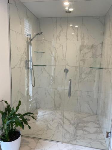 Koupelna v ubytování Alkea heights