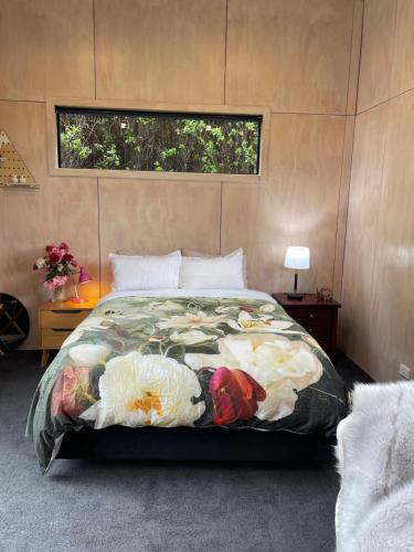 Postel nebo postele na pokoji v ubytování Alkea heights