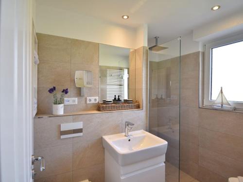 Ένα μπάνιο στο Watt'n Flair Hohe Düne