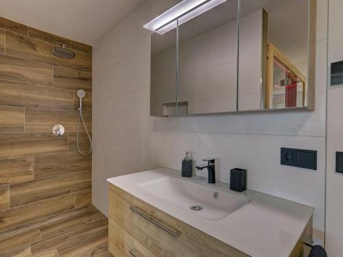 Et badeværelse på Country house Rachelblick