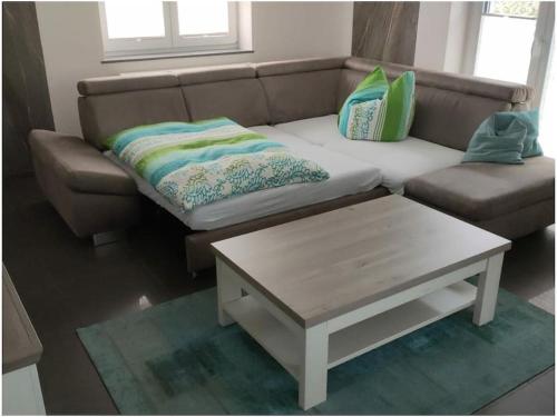 Ένα ή περισσότερα κρεβάτια σε δωμάτιο στο Holiday apartment with 3 bedrooms