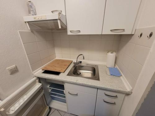 Kuchyň nebo kuchyňský kout v ubytování Holiday apartment Godenblick in Bad Malente