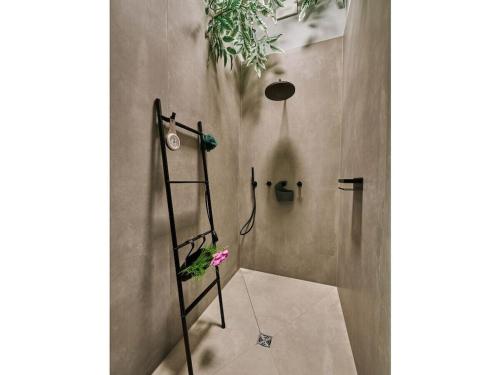 Et badeværelse på Holiday rooms with 0 bedrooms