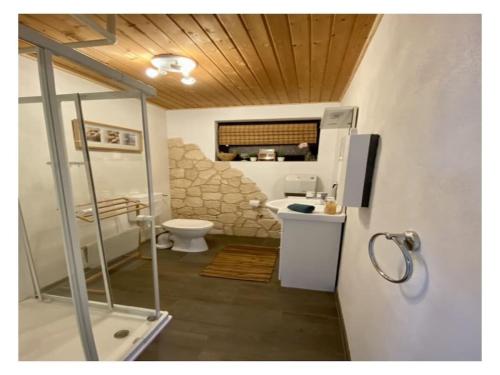 Ένα μπάνιο στο Jost holiday apartment