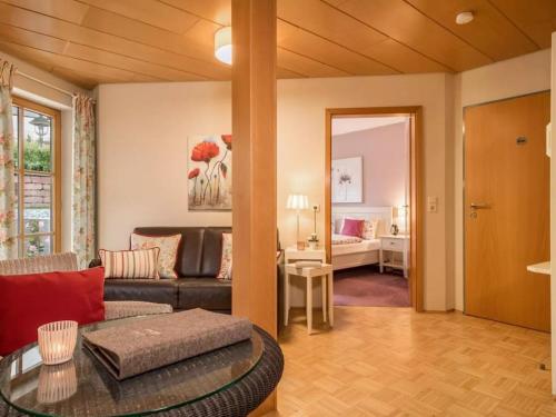 Χώρος καθιστικού στο Guesthouse Trostelhof 3