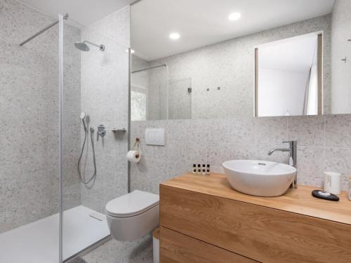 Koupelna v ubytování Villa 4 Soline, Krk, by 4villas eu