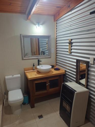 Et badeværelse på Rincón del Shoam